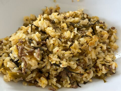 辛子高菜チャーハン